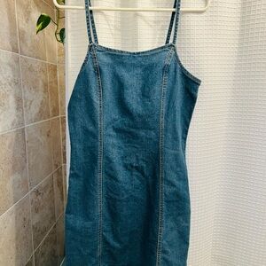 Blue Denim Dress